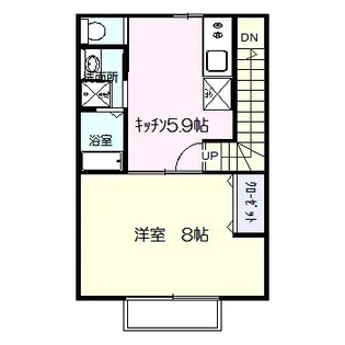 ミルフィーユ【2階】の間取り