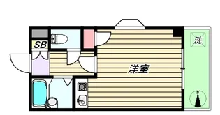 ワイズレジデンス阿倍野【5階】の間取り