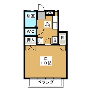 CASAマサキB【1階】の間取り