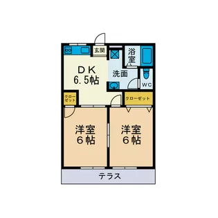 ライフステージエクセレント21【1階】の間取り