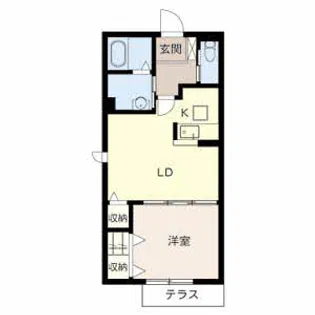 サンモール【1階】の間取り