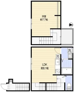 Terrace世田谷上町【2階】の間取り