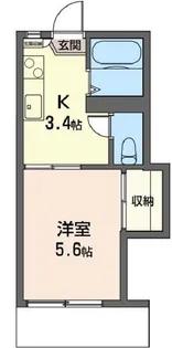 ユーゲントハイム【1階】の間取り