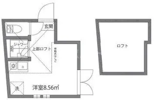 レジデンス池袋【2階】の間取り
