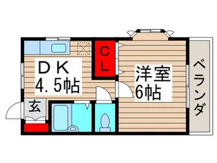ヴィラ風樹II【1階】の間取り