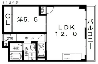 メゾン・ド・シャトレー【3階】の間取り