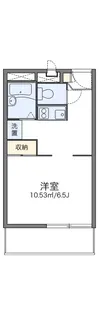 レオパレスサン・マックII【2階】の間取り