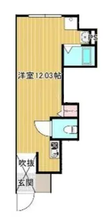 グランツ羽根木【1階】の間取り