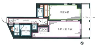 レ・ベント高円寺(Le Vent高円寺)【4階】の間取り