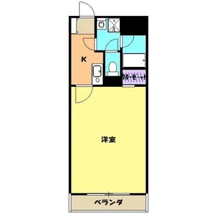 ユニハイム【2階】の間取り