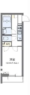 クレイノグランディールD【1階】の間取り