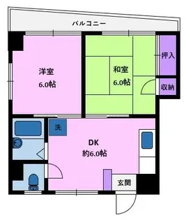 青木ビル【3階】の間取り