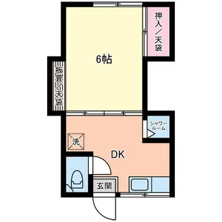 やまみ荘【2階】の間取り