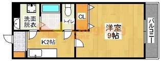 グリーン花水木【2階】の間取り