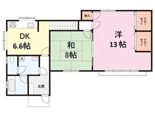 オートモービル【2階】の間取り