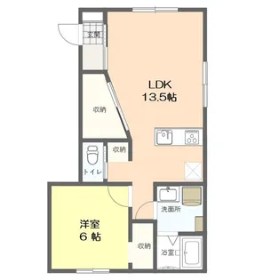 エルフォート ノーブル【2階】の間取り