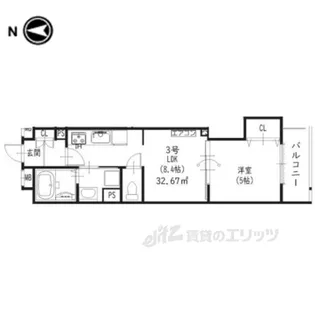 ラモーナ出口【2階】の間取り