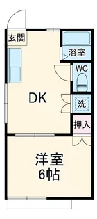 メゾン・デ・ベール【1階】の間取り