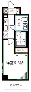 カリーノ西国分寺【6階】の間取り