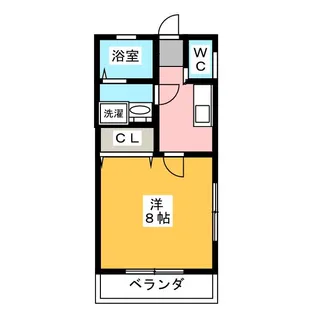 ソレイユエリーナ【2階】の間取り