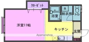 コーポアズール I【1階】の間取り