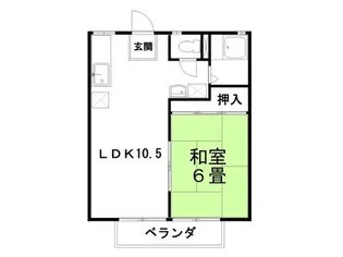 ハイツN・T【2階】の間取り