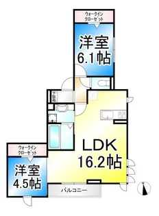 MORI石堂【2階】の間取り