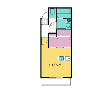 シャンボール【2階】の間取り