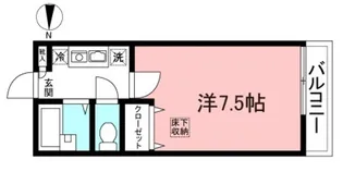 グラン・ソレイユI号館【1階】の間取り