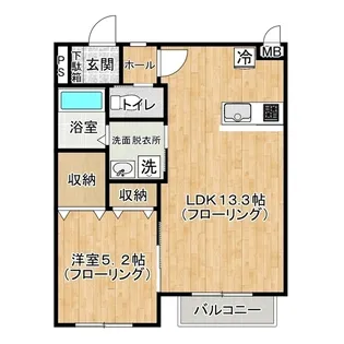 プレジールI【2階】の間取り