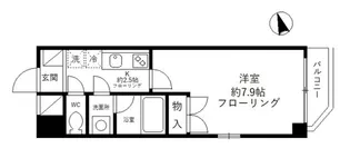 ジャルダンM・K【3階】の間取り
