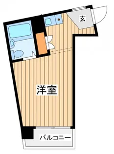 ヒサキハイツ高津【2階】の間取り