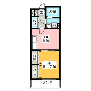 センチュリー・アイ【2階】の間取り