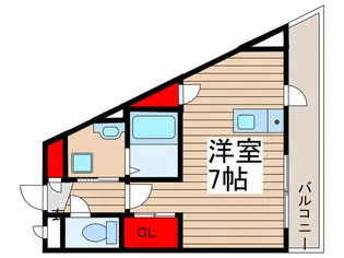 ミリアビタNO.10【2階】の間取り