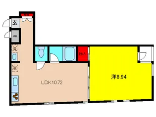 エスタシオン調布【2階】の間取り
