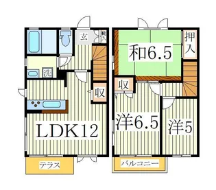 辻ハイムの間取り