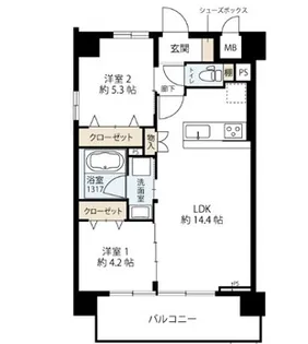 AI RITORNO【5階】の間取り