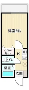 エクシヴ大里I【1階】の間取り
