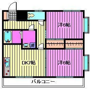 ソレイユ ローズ【2階】の間取り