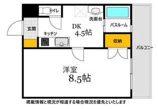 メルポート宇品神田【6階】の間取り