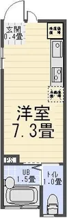 フォレスト3【1階】の間取り