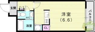 KAISEI【5階】の間取り