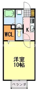 ドゥカルム【2階】の間取り