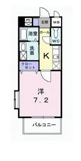 Mismo三鷹【4階】の間取り