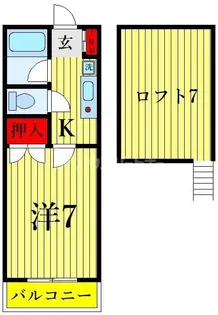 ヴィラ・クリーンホワイト【1階】の間取り