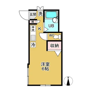 センチュリー黒潮【1階】の間取り
