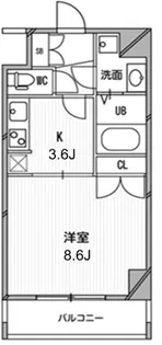 スペーシア高円寺I【3階】の間取り
