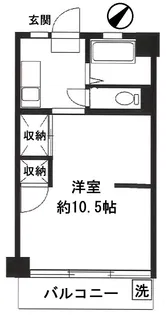 福寿マンション【3階】の間取り