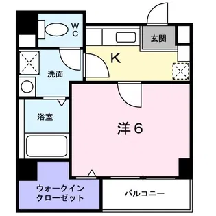 ニューフォーユータナキ【2階】の間取り