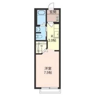 プランドール【2階】の間取り